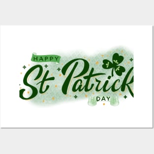 Happy st Patrick’s day Posters and Art